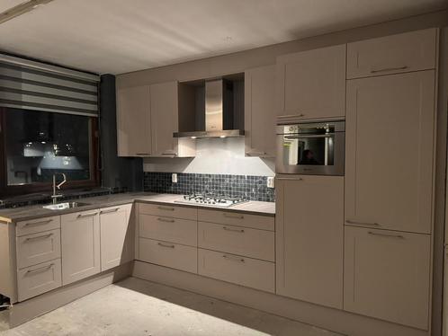 Complete Nette Hoekkeuken + Apparatuur + GEDEMONTEERD, Huis en Inrichting, Keuken | Complete keukens, Hoekkeuken, Overige kleuren