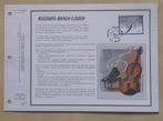 Année 1989 : Carte souvenir fdc soie - 2344 : Muziek Koningi, Postzegels en Munten, Postzegels | Europa | België, Ophalen of Verzenden