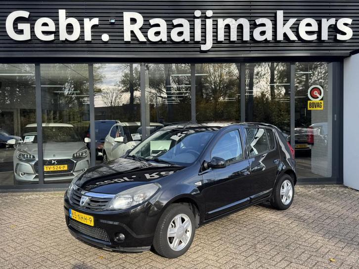 Dacia Sandero 1.2 Blackline*Airco* (bj 2010), Auto's, Dacia, Bedrijf, Te koop, Sandero, ABS, Airbags, Alarm, Boordcomputer, Centrale vergrendeling