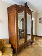 Houten spiegelkast uit klooster, Antiek en Kunst, Ophalen, Rechthoekig, 100 tot 150 cm, 200 cm of meer