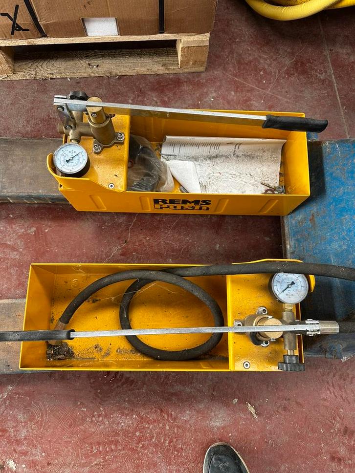 pompe d epreuve REMS pour mise en pression, Doe-het-zelf en Bouw, Meetapparatuur, Nieuw, Druk, Ophalen
