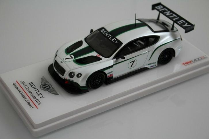 1:43 TrueScale TSM Bentley Continental GT3 Goodwood #7 2013, Hobby en Vrije tijd, Modelauto's | 1:43, Nieuw, Auto, Ophalen of Verzenden