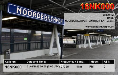 Cb ch 39 antwerpen 27.395mhz, Telecommunicatie, Zenders en Ontvangers, Gebruikt, Ophalen