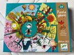 Puzzle rond géant Djeco « Les 4 saisons » - 24 pcs - 3+, Ophalen, 10 tot 50 stukjes, Zo goed als nieuw, 2 tot 4 jaar