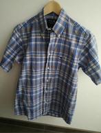 Geruit hemd met korte mouwen van River Woods - Maat S, Kleding | Heren, Overhemden, Ophalen of Verzenden, Gedragen, Blauw, River woods