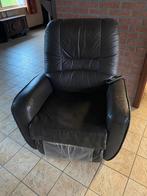 Relaxzetel, Huis en Inrichting, Ophalen, Zo goed als nieuw, Leer