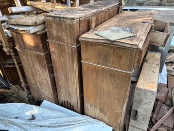 Meubles en bois - à donner  beschikbaar voor biedingen