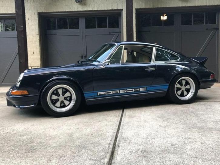 Porsche logo striping sticker, Auto diversen, Tuning en Styling, Ophalen of Verzenden