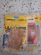TINTIN LIVRE EXPLICATIF + MAQUETTE DE LA LICORNE ANNEES 80, Comme neuf, Livre ou Jeu, Tintin, Enlèvement