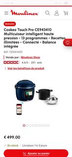 Cookeo touch pro, Enlèvement, Comme neuf
