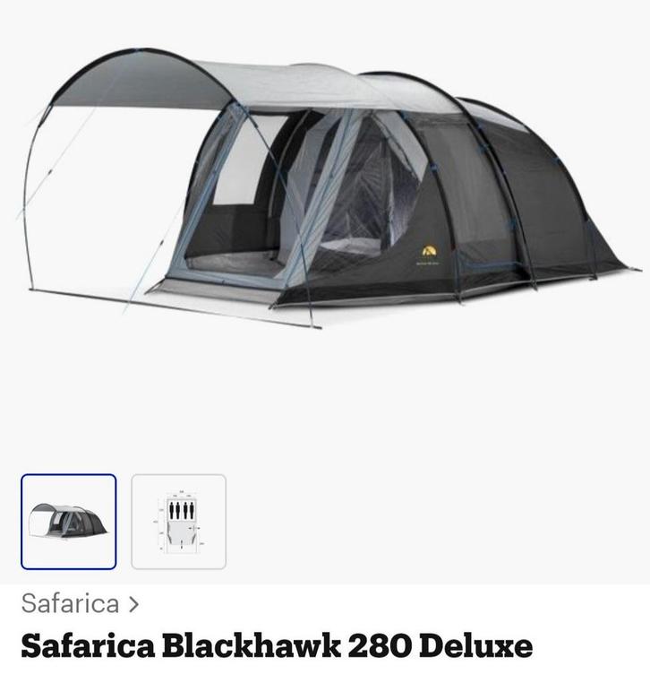 Tent, Caravans en Kamperen, Tenten, Zo goed als nieuw, Ophalen