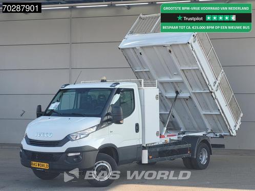 Iveco Daily 72C18 3.0L Open Laadbak Dubbellucht 3,5t Trekhaa, Auto's, Bestelwagens en Lichte vracht, Bedrijf, Te koop, Airconditioning