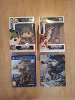 Monster Hunter World PS4 + Steelbook + Funko Pops, Games en Spelcomputers, Games | Sony PlayStation 4, Ophalen, Zo goed als nieuw