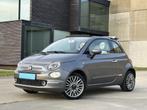 Fiat 500C 1.2i Cabrio 2018 79530km Navi DAB+ Cruise, 4 zetels, Cabriolet, Bedrijf, Handgeschakeld
