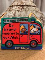 Lucy Cousins - De brandweerauto van Muis, Boeken, Gelezen, Lucy Cousins, Ophalen of Verzenden