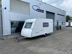 Sterckeman 420 CP Voortent Zakluifel INCL. STALLING, Caravans en Kamperen, Vast bed, Sterckeman, Bedrijf, Hordeur