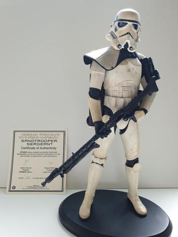 Statue Sandtrooper Sergeant 1/5 Exclusif ATTAKUS Star Wars beschikbaar voor biedingen