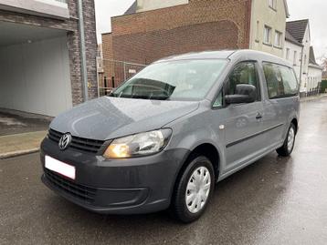 Vw caddy maxi 1.6 tdi 114000 km 5 pl dubbele cabine 09/2012 beschikbaar voor biedingen