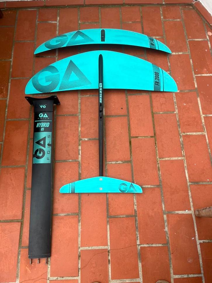 GA Wingfoil Hybrid 85 set - ideaal voor beginnende foilers, Watersport en Boten, Wingsurfen, Zo goed als nieuw, Ophalen of Verzenden