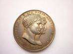 Huwelijk Napoleon en Marie Louise 1810, Verzenden, Losse munt, Zilver