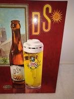 oude OP-ALE-brouwerij van glanzend karton met reclame uit 19, Verzamelen, Ophalen of Verzenden, Zo goed als nieuw, Reclamebord