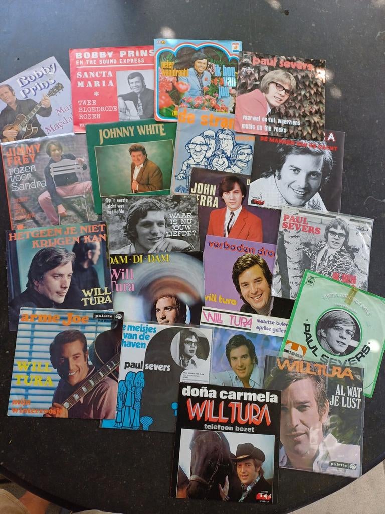 22 Vlaamse singles jaren 70, Ophalen of Verzenden, Zo goed als nieuw