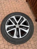 4 Pneus bridgestone hiver avec jantes 17p Opel 225/55R17, Auto-onderdelen, Banden en Velgen, Ophalen, Gebruikt, Banden en Velgen
