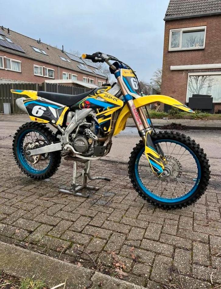 Suzuki RMZ450 2007, Fietsen en Brommers, Brommers | Crossbrommers, Zo goed als nieuw, Suzuki, Ophalen