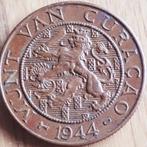 CURACAO: 2 1/2 CENTS 1944D KM 42 UNC, Postzegels en Munten, Verzenden, Midden-Amerika, Losse munt