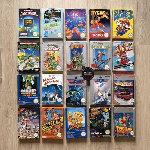 Nintendo NES-spellen, Games en Spelcomputers, Games | Nintendo NES, Zo goed als nieuw, Ophalen of Verzenden