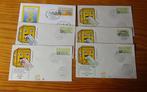 Set FDC Duitse automatenzegels, Ophalen of Verzenden, 1990 tot heden, Gestempeld