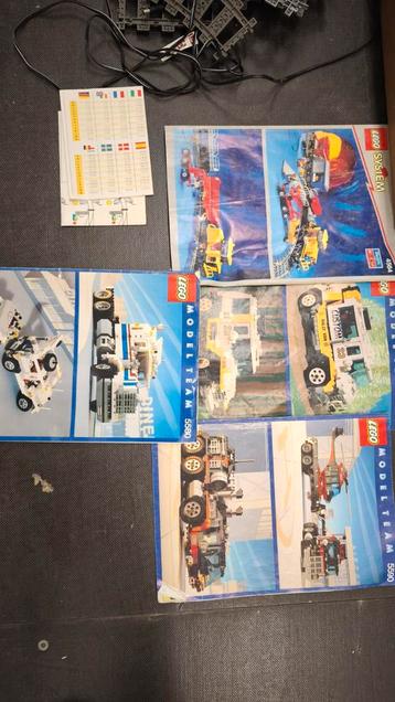 Lego 4564 - Lego 5590 - Lego 5580 - Lego 5550 Incl. 2 box Vi beschikbaar voor biedingen