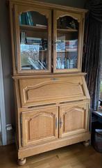 Secretaire, eik, H 211 x B 116 x D 50, Huis en Inrichting, Kasten | Buffetkasten, Gebruikt, Ophalen