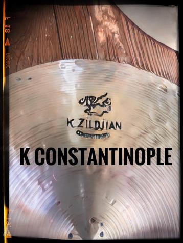 K Zildjian CONSTANTINOPLE cymbals vintage/pre-owned beschikbaar voor biedingen