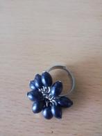 ring, Handtassen en Accessoires, Ringen, Overige materialen, Gebruikt, Blauw, Ophalen of Verzenden