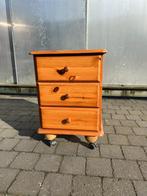 Bijzetkastje, Ophalen, Minder dan 50 cm, Gebruikt, 3 of 4 laden