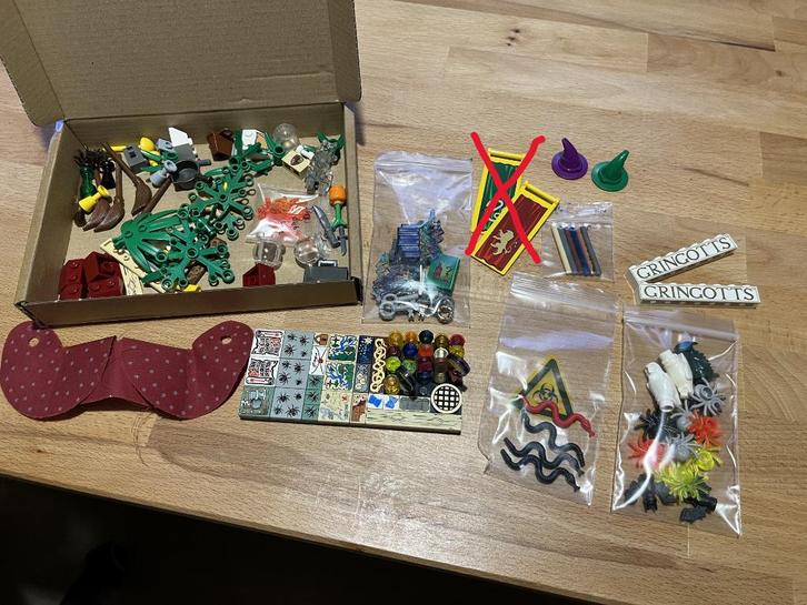 Lego Harry Potter - groot lot kleine items, Kinderen en Baby's, Speelgoed | Duplo en Lego, Zo goed als nieuw, Lego, Losse stenen