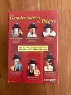 Coffret de 6 DVD’s « Les Grandes Soirées du Théâtre « , Cd's en Dvd's, Ophalen of Verzenden, Zo goed als nieuw, Overige genres