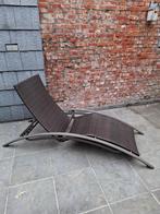 Ligzetel, Tuin en Terras, Ligbedden, Ophalen, Gebruikt, Kunststof, Verstelbaar
