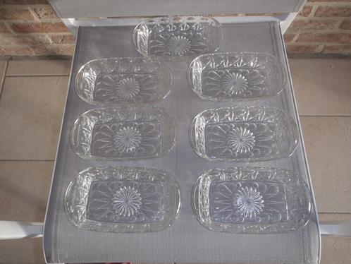 rechthoekige glazen schalen, Huis en Inrichting, Keuken | Servies, Nieuw, Kom(men), Glas, Ophalen