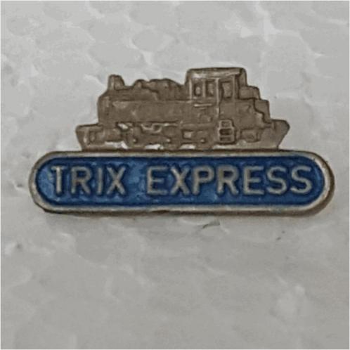 SP0136 Speldje Trix Express blauw, Collections, Broches, Pins & Badges, Utilisé, Enlèvement ou Envoi