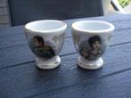 Set: 2 Nieuwe Napoleon & Joséphine eierdopjes, Lourdes, Antiek en Kunst, Ophalen of Verzenden