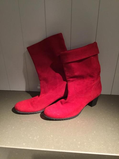 Rode halflange laarzen, maat 42, Vêtements | Femmes, Chaussures, Neuf, Boots et Botinnes, Rouge, Enlèvement ou Envoi