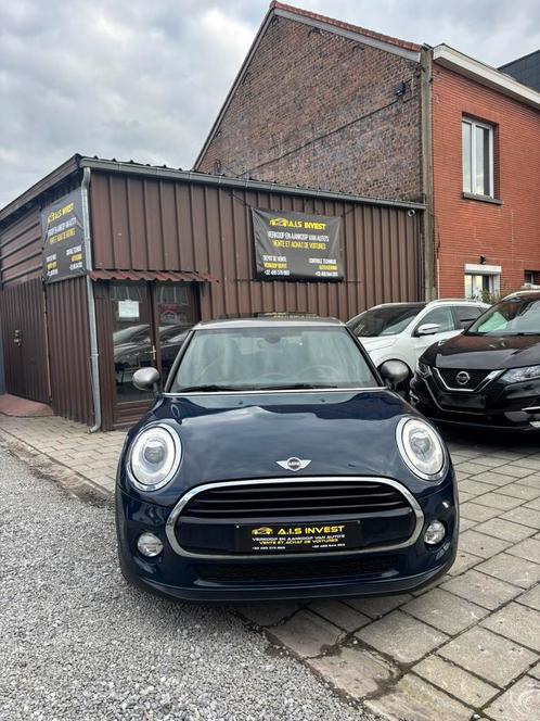 Mini Cooper, Auto's, Mini, Bedrijf, Cooper, Benzine, Euro 6, Berline, 5 deurs, Handgeschakeld, Blauw, Zwart, Leder, Dealer onderhouden