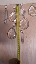 Vintage kristallen glazen pegels kralen ideaal Decoratief, Antiek en Kunst, Ophalen of Verzenden