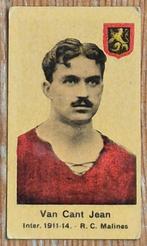 1930s (pre panini) Jean Van Cant R.C. Mechelen!, Verzamelen, Ophalen of Verzenden, Gebruikt, Poster, Plaatje of Sticker