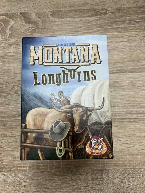 Montana Longhorns (uitbereiding) - Bordspel, Hobby en Vrije tijd, Gezelschapsspellen | Bordspellen, Zo goed als nieuw, Ophalen of Verzenden