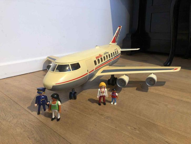 Playmobil passagiersvliegtuig met figuren, Kinderen en Baby's, Speelgoed | Playmobil, Gebruikt, Complete set, Ophalen