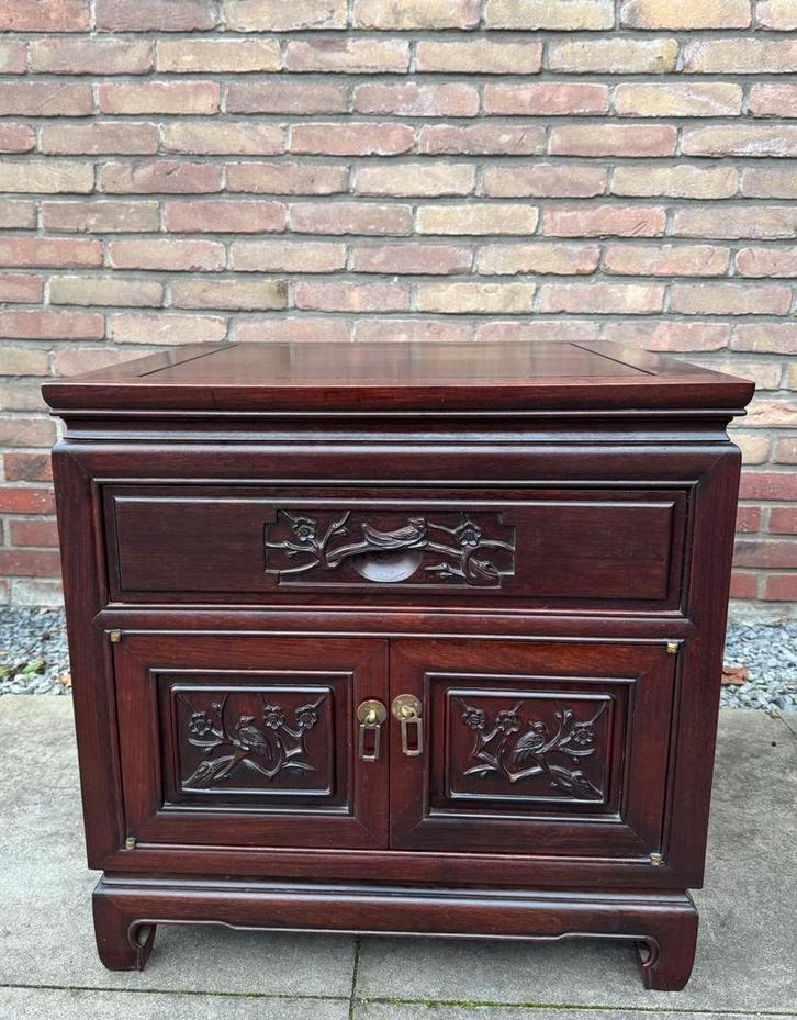 Oosters Kastje Kast Palissander, Maison & Meubles, Armoires | Autre, Utilisé, Enlèvement