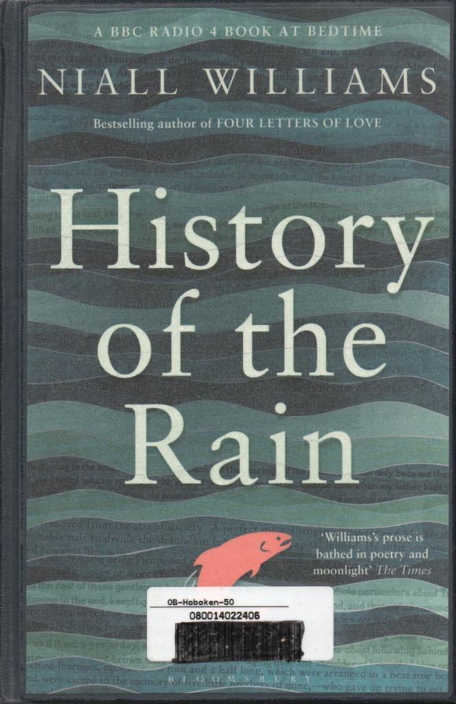 HISTORY OF THE RAIN - NIALL WILLIAMS (ENGELSE TAAL), Boeken, Romans, Gelezen, Wereld overig, Ophalen of Verzenden